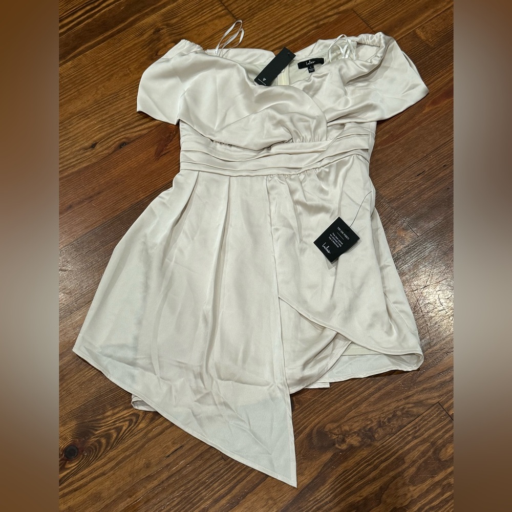 White dress lulus nwt